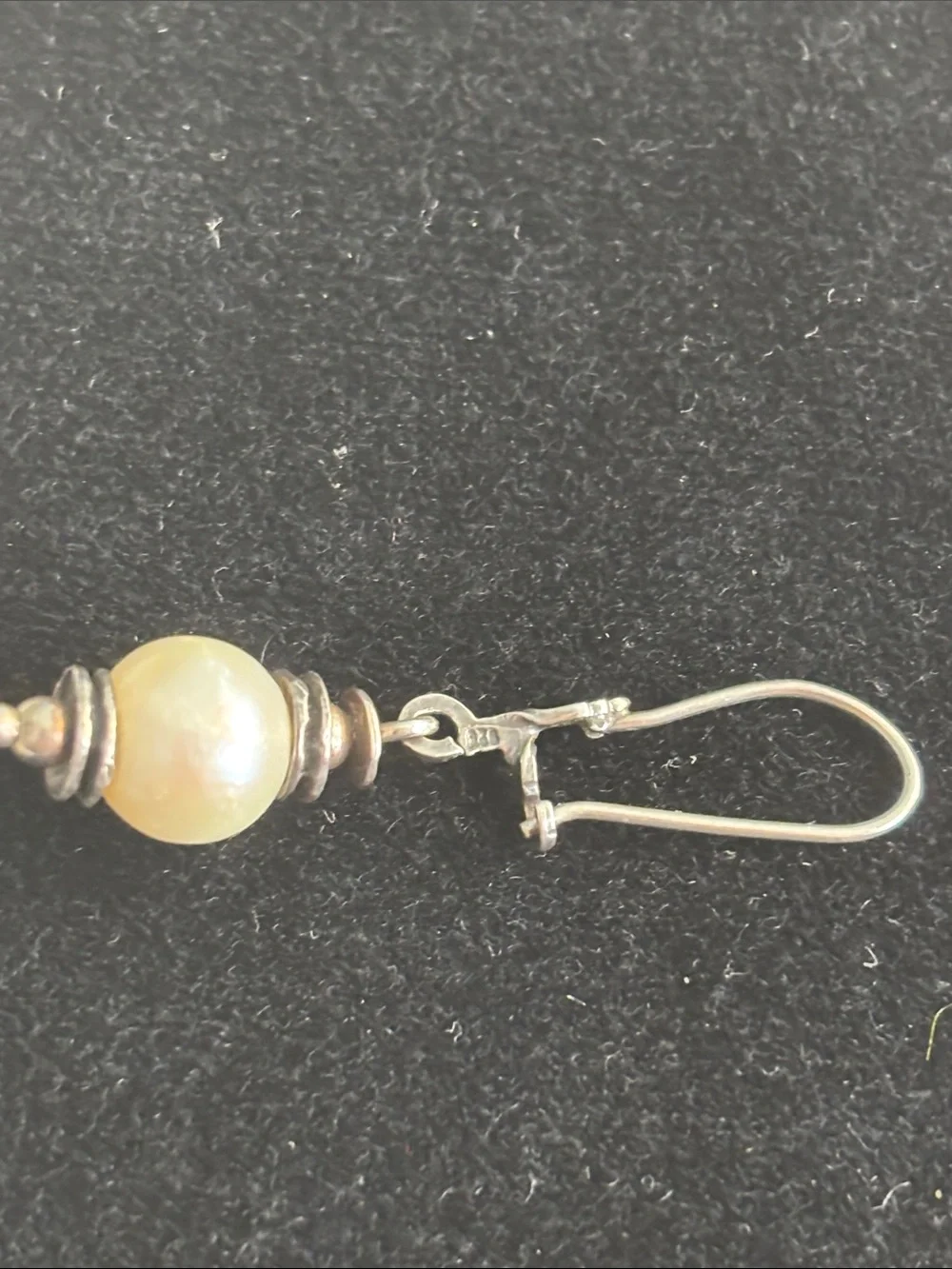 Silpada .925 Sterling Silver Earring Single Replacement W0922